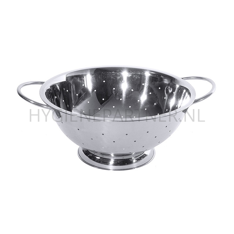 DE651076 Vergiet met voet en gerolde rand RVS 18/10 ø34x15,5 cm 9 liter